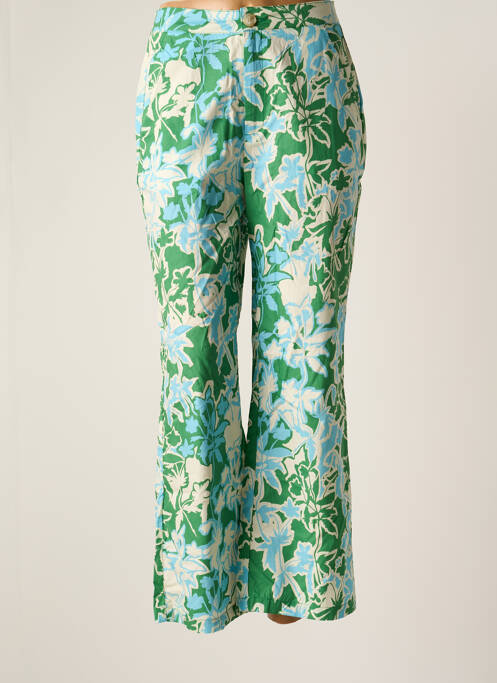 Pantalon drept verde GARANCE femeie