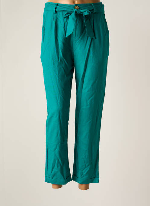 Pantalon drept albastru GARANCE femeie