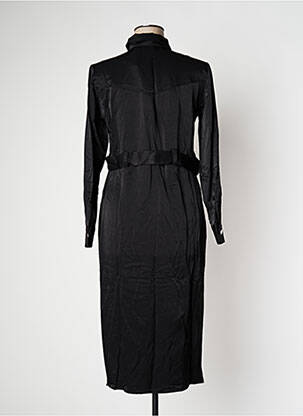 Rochie midi mâneci lungi mâneci lungi negru VILA femeie