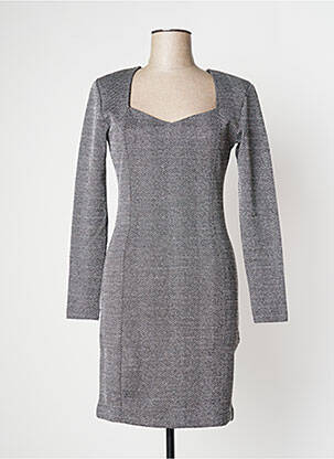 Rochie midi negru ICHI femeie