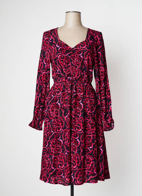 Rochie midi roz ICHI femeie