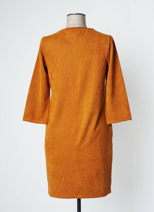 Rochie midi maro VILA femeie