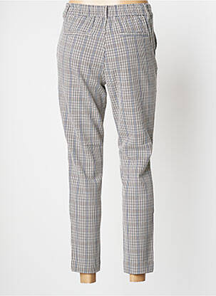 Pantalon chino țesătură poplin mărime normală bej VILA femeie