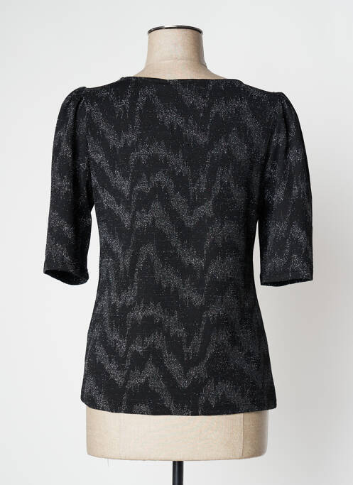 Top negru ICHI femeie