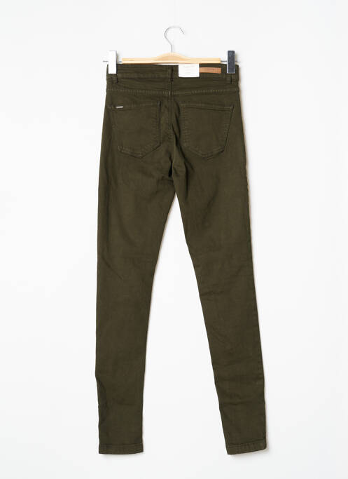 Pantalon slim verde B.YOUNG femeie