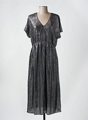 Rochie midi gri VILA femeie