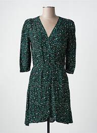 Rochie scurtă mâneci scurte mâneci scurte verde GRACE & MILA femme