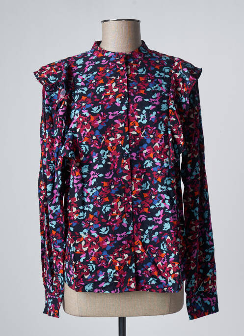 Cămașă albastru PIECES femeie