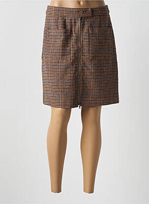 Fustă midi maro OBJECT femeie