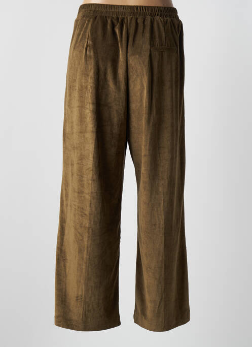 Pantalon larg verde GRACE & MILA femeie