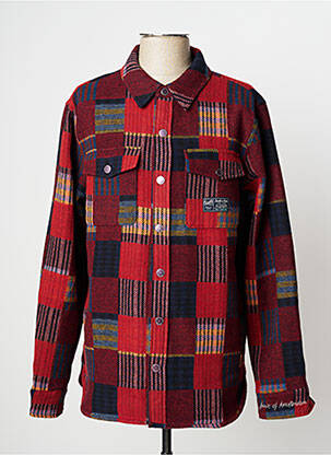Jachete casual croială dreaptă roșu MAISON SCOTCH bărbat