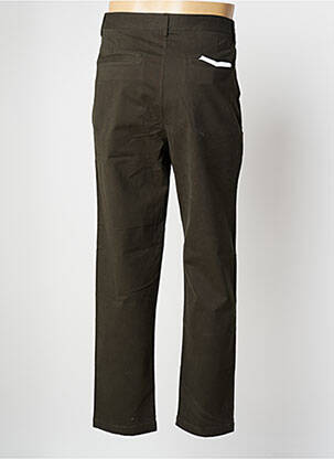 Pantalon chino țesătură poplin mărime normală verde MINIMUM bărbat
