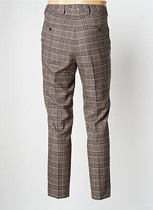 Pantalon chino țesătură poplin mărime normală bej MAISON SCOTCH bărbat