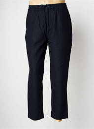 Pantalon chino țesătură poplin mărime normală negru MAISON SCOTCH homme