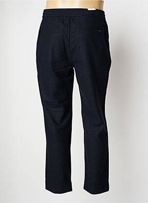 Pantalon chino țesătură poplin mărime normală negru MAISON SCOTCH bărbat