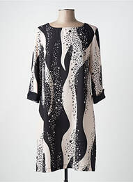 Rochie scurtă mâneci 3/4 mâneci 3/4 negru RINASCIMENTO femme