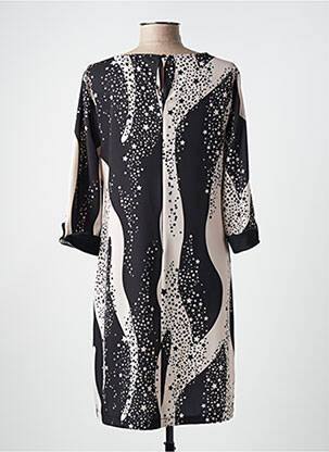 Rochie scurtă mâneci 3/4 mâneci 3/4 negru RINASCIMENTO femeie