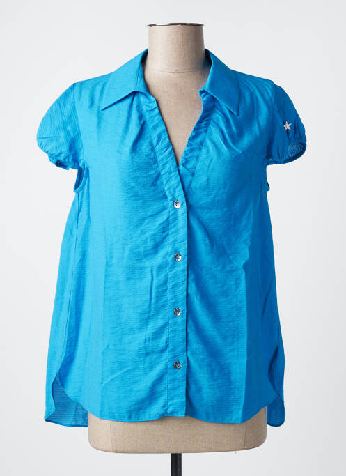 Cămașă mâneci scurte mâneci scurte albastru ANA SOUSA femme