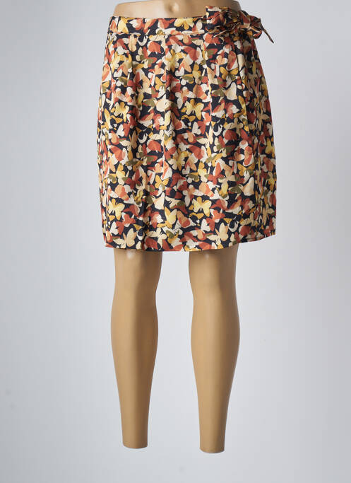 Fustă scurtă maro MOLLY BRACKEN femeie