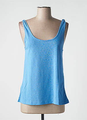 Top albastru MOLLY BRACKEN femeie