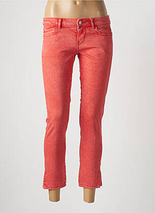 Pantalon slim talie joasă talie joasă portocalie ESPRIT femeie