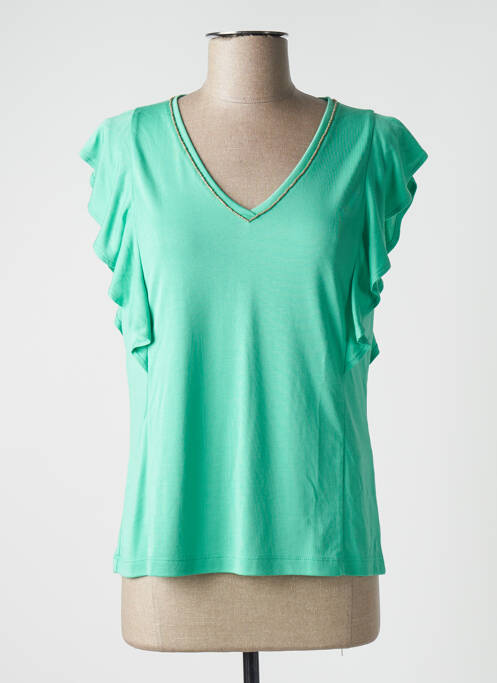 Top verde ESQUALO femeie