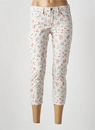 Pantalon 7/8 elasticitate mărime normală bej ESPRIT femme