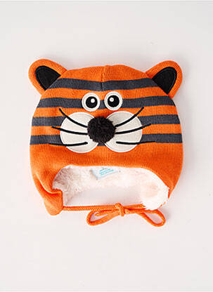 Căciulă portocaliu BOBOLI băiat