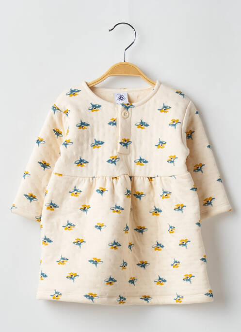 Rochie midi bej PETIT BATEAU fată