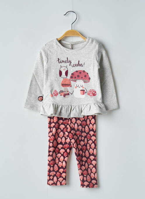 Set pantaloni gri BOBOLI fată