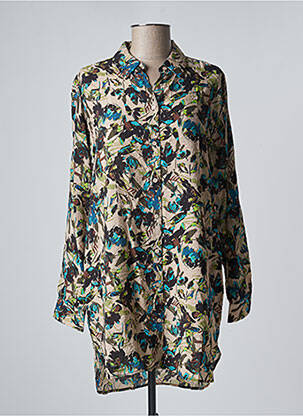 Tunică mâneci lungi bej KAFFE femeie