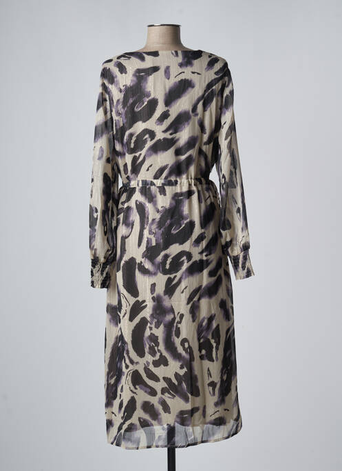 Rochie midi gri KAFFE femeie