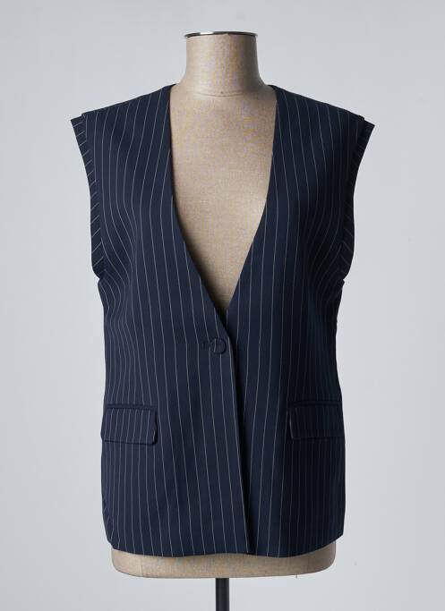 Vestă cu mâneci scurte albastru ATELIER REVE femeie