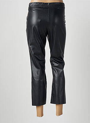 Pantalon 7/8 elasticitate mărime normală negru KAFFE femeie