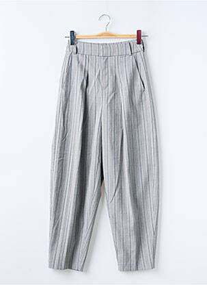 Pantalon drept croială morcov gri IN WEAR femeie