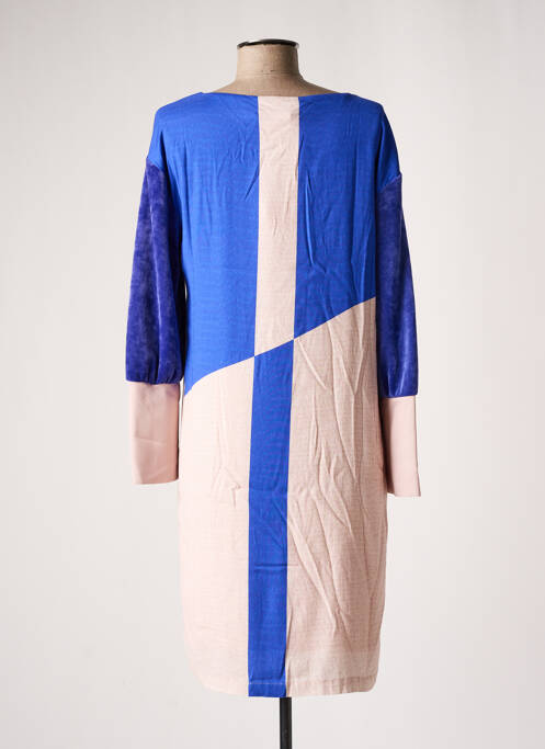 Rochie midi albastru ELISA CAVALETTI femeie