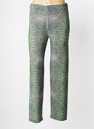 Pantalon drept elasticitate mărime normală verde JEI'S BY LETIZIA DENARO femeie