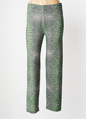 Pantalon drept verde JEI'S BY LETIZIA DENARO femeie