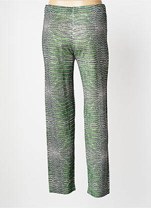 Pantalon drept elasticitate mărime normală verde JEI'S BY LETIZIA DENARO femeie