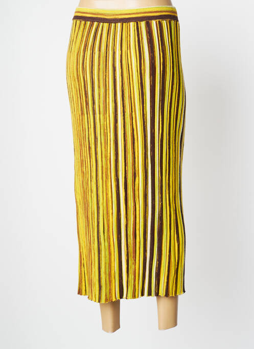 Fustă midi galben SURKANA femeie
