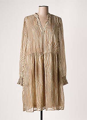 Rochie midi bej KAFFE femeie