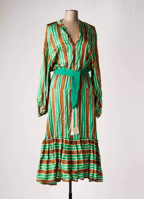 Rochie lungă verde DIXIE femeie