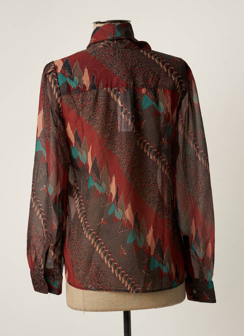 Cămașă imprimeu floral mâneci lungi roșu MOLLY BRACKEN femme