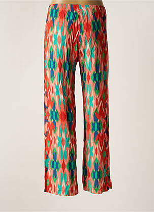 Pantalon drept talie elastică roșu IMPERIAL femeie