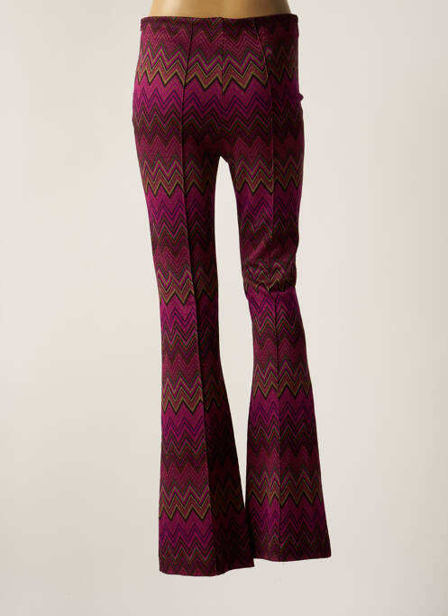 Pantalon evazat violet IMPERIAL femeie