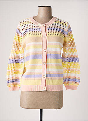 Vestă cu mâneci lungi galben NUMPH femeie