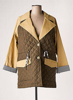 Geacă matlasată bej NUMPH femeie