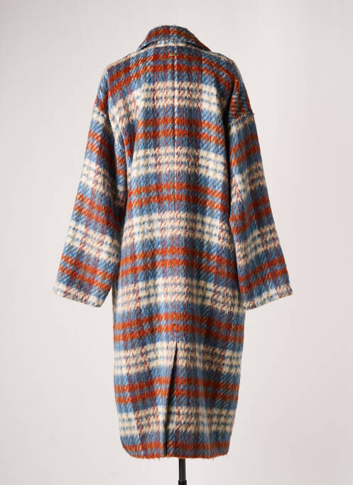 Palton lung albastru NUMPH femeie