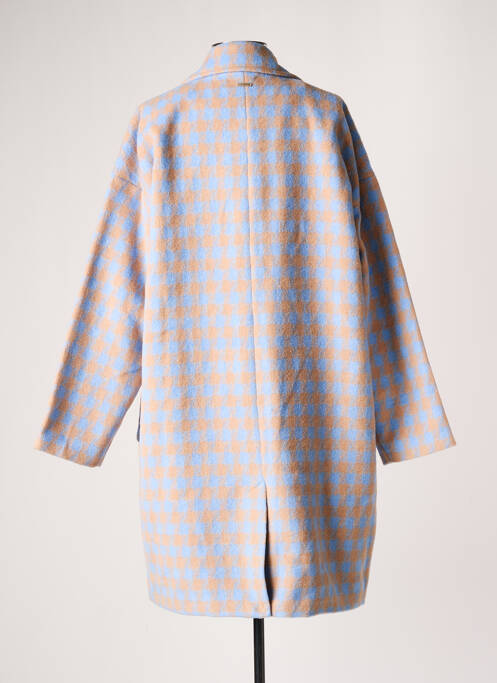 Palton lung albastru NUMPH femeie