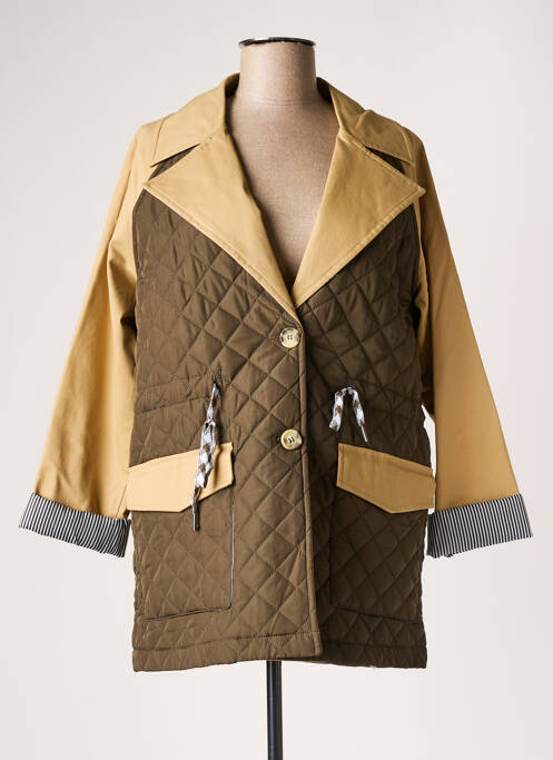 Geacă matlasată bej NUMPH femeie